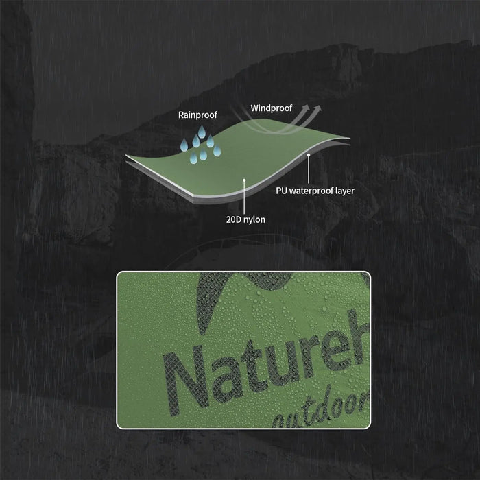 Tente 2 personnes Naturehike légère à deux entrées vue 7