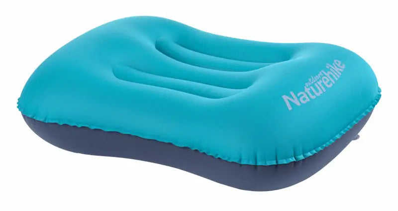 Naturehike Oreiller de camping gonflable - Ergonomique 83 g Bleu