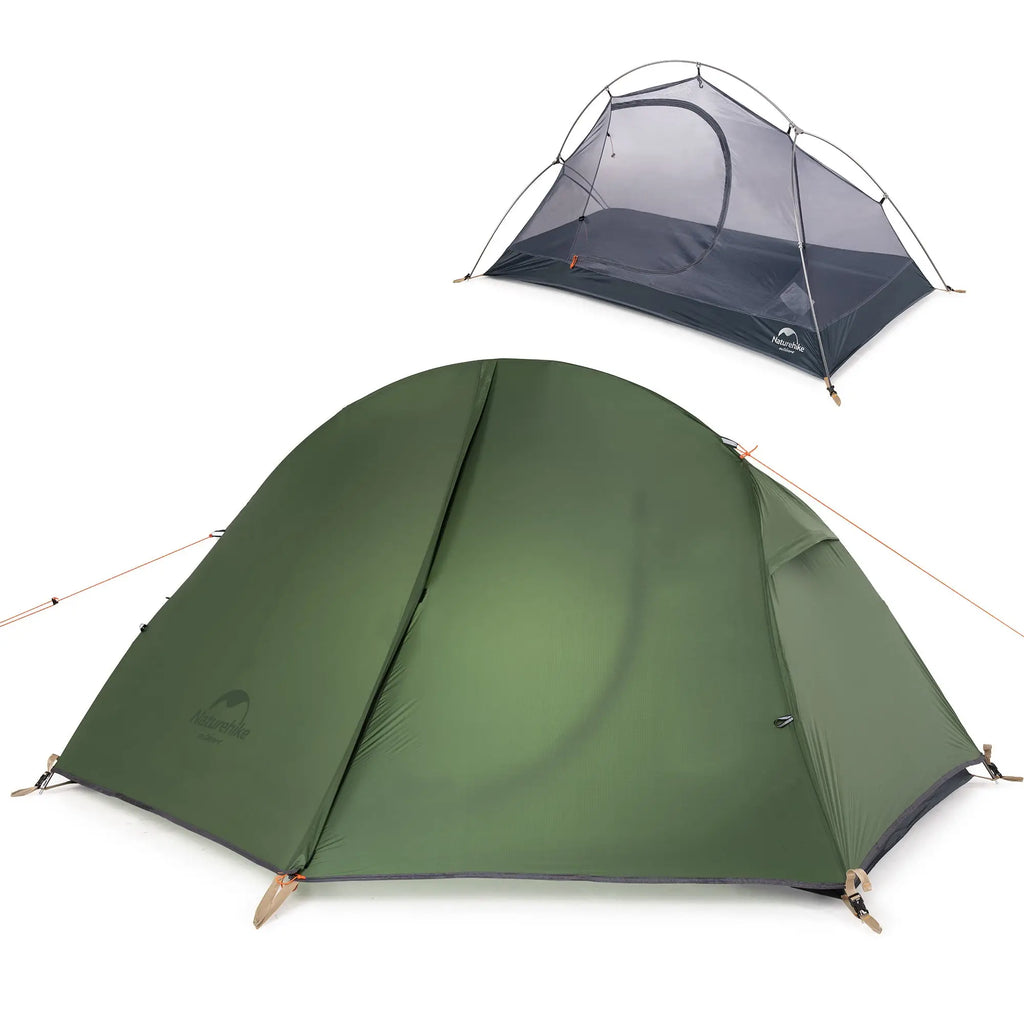 Tente 1 personnes Naturehike lighweight cycling Vert