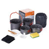 Batterie de cuisine en aluminium 4 en 1 Naturehike Upgrade 618g Gris