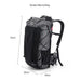 Naturehike trekking sac à dos ultraléger 60 + 5 l vue 3
