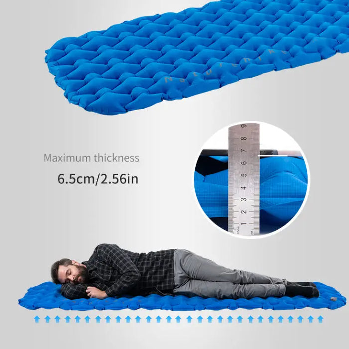 Naturehike Matelas de camping gonflable - Ultraléger 600 g, conception à cellules d'air vue 3