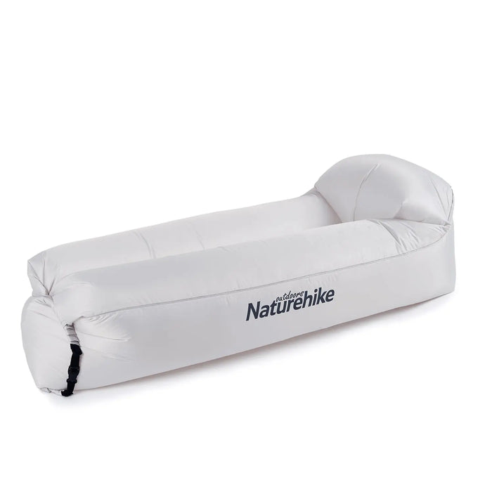 Naturehike Canapé gonflable avec oreiller bleu Gris