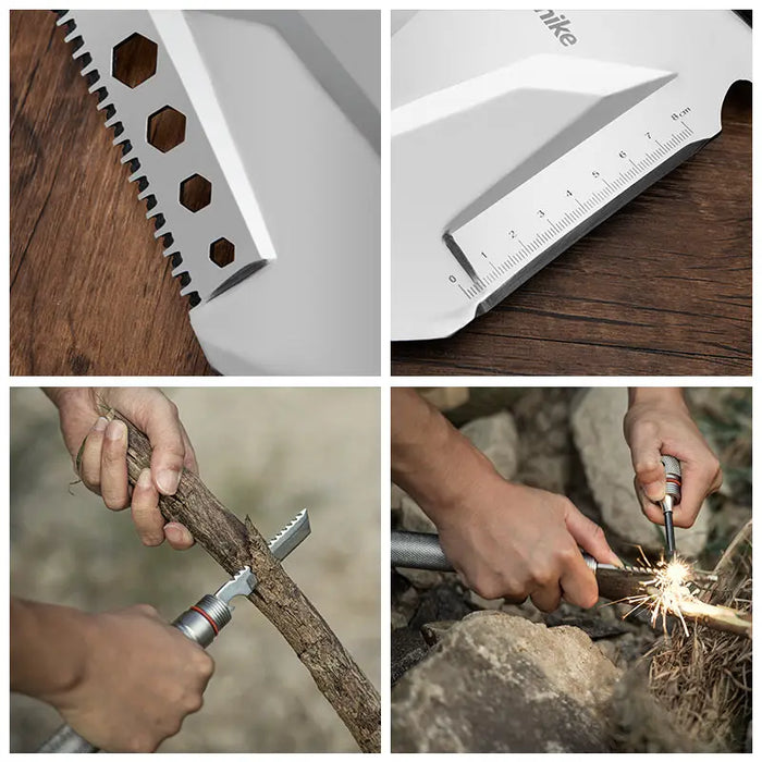 Naturehike Pelle multifonctionnelle pour l'extérieur - Avec pioche et allume-feu vue 7