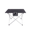 Naturehike Table de camping pliante - Aluminium léger Noir