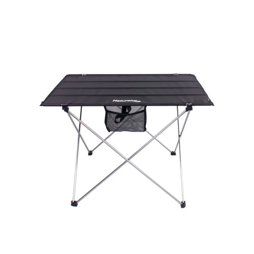 Naturehike Table de camping pliante - Aluminium léger Noir