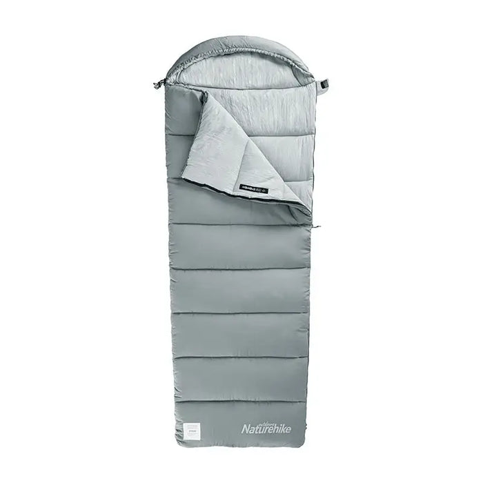 Sac de couchage synthétique Naturehike confort 12°C Gris