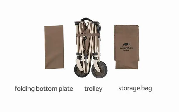 Naturehike Chariot de camping pliable - Capacité 193 l vue 5