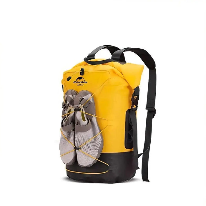 Sac à dos étanche Naturehike - Roll-Top, IPX6 Jaune