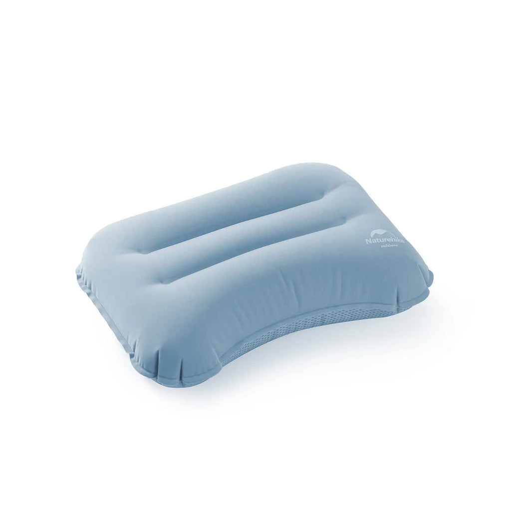 Naturehike Oreiller de camping gonflable - Soutien de la nuque Bleu