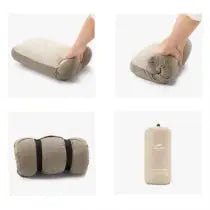 Oreiller carré de confort en mousse à mémoire de forme Naturehike vue 2