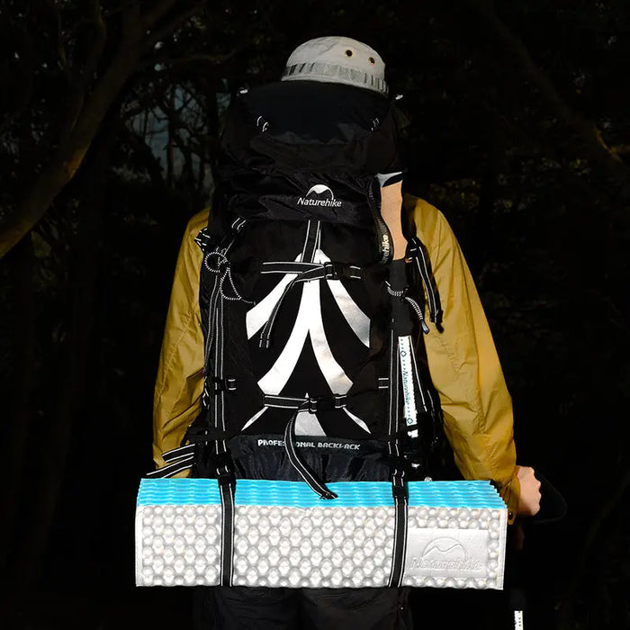 Naturehike trekking, sac à dos de randonnée système de suspension indépendant pour réduire la pression de portage 70 l vue 6