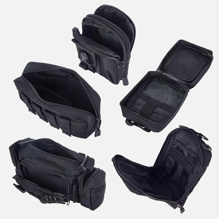 Sac de rangement tactique pour le siège arrière de voiture, sac de rangement pour équipement de pêche Luya, sac de rangement pour le dossier du siège.