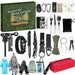 Calendrier de l’Avent Kit de Survie 24 en 1 – Cadeau de Noël Original pour Camping, Randonnée, Outdoor et Aventuriers Woody’s Camp