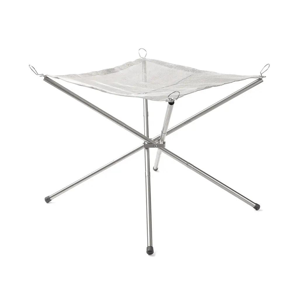 brasero camping pliable nomade feu camp table cuisson securite acier  (13)