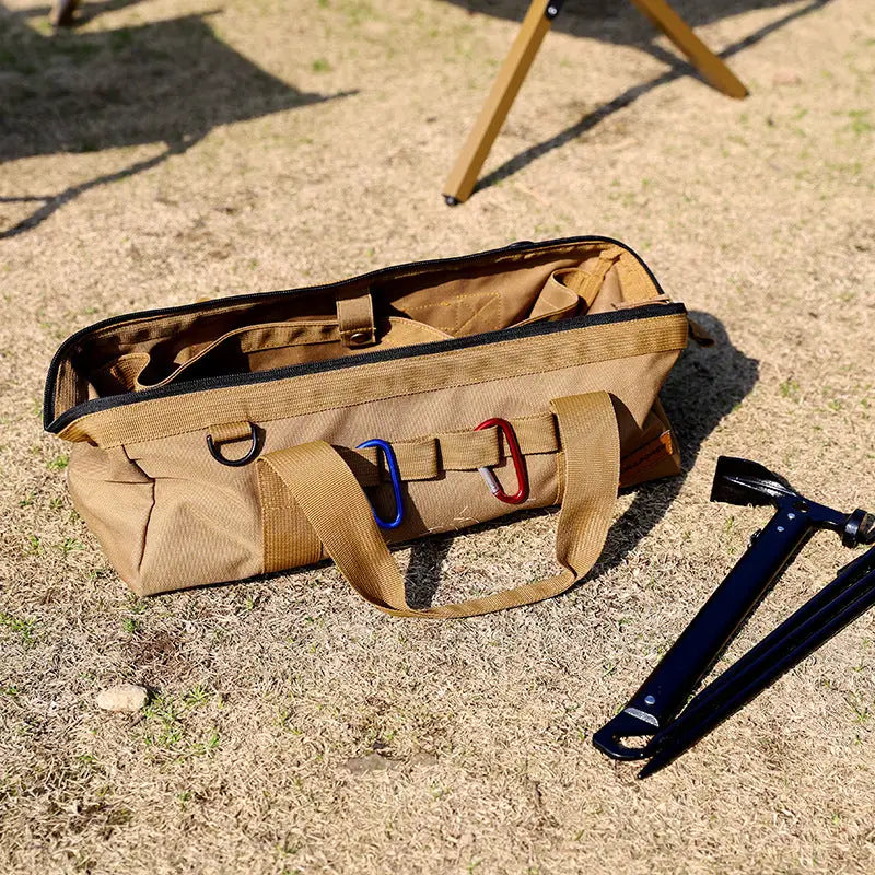 Cross-border Camping Storage Bag Storage Bag Outdoor Supplies Set Tools Finishing Box Folding Camping Storage Box