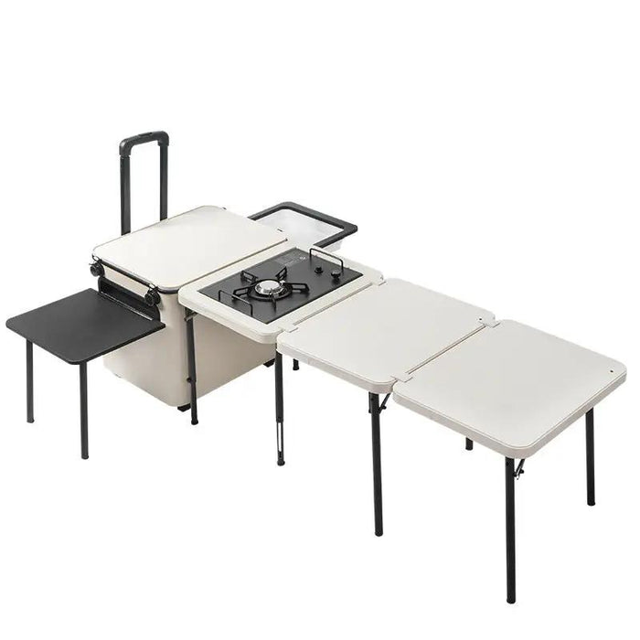 cuisine mobile nomage pliante camping voiture coffre multifonction outdoor  (1)