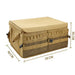 Sac de rangement de camping transfrontalier, ensemble d'outils de fournitures de plein air, boîte de rangement pliable pour camping.