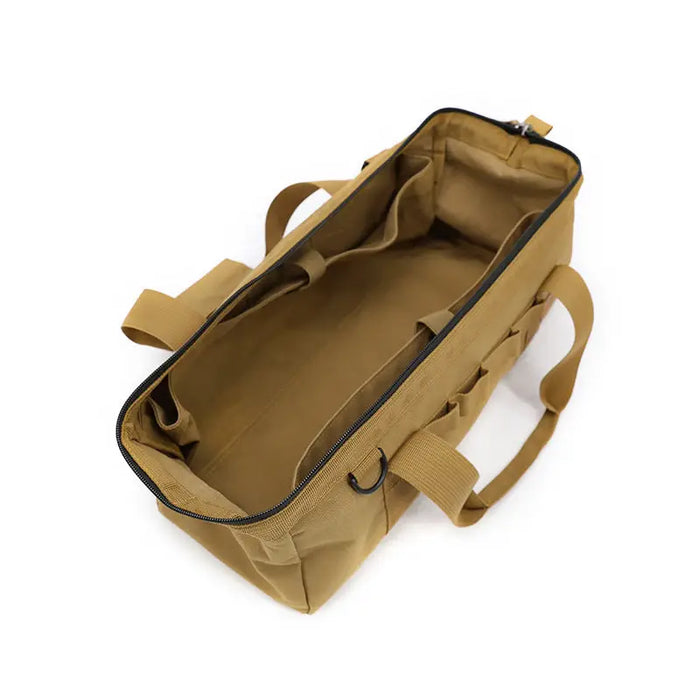 Sac de rangement de camping transfrontalier, ensemble d'outils de fournitures de plein air, boîte de rangement pliable pour camping.
