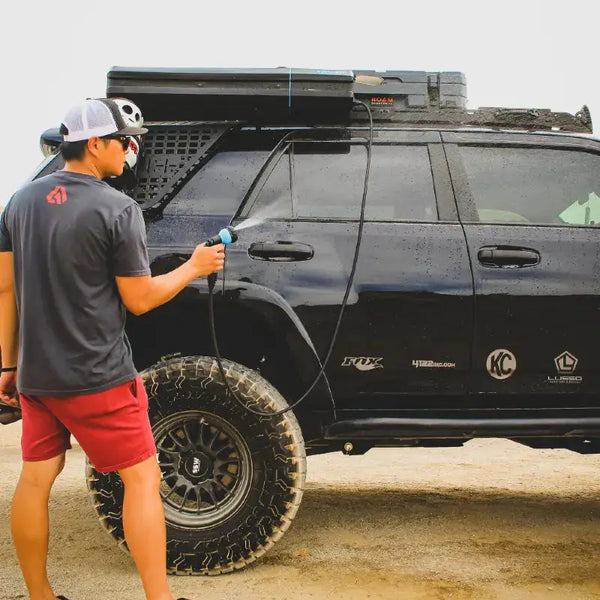 PACK RINSEKIT RACK 19L  – Douche Portable Toit Véhicule + Chauffe-Eau 12V