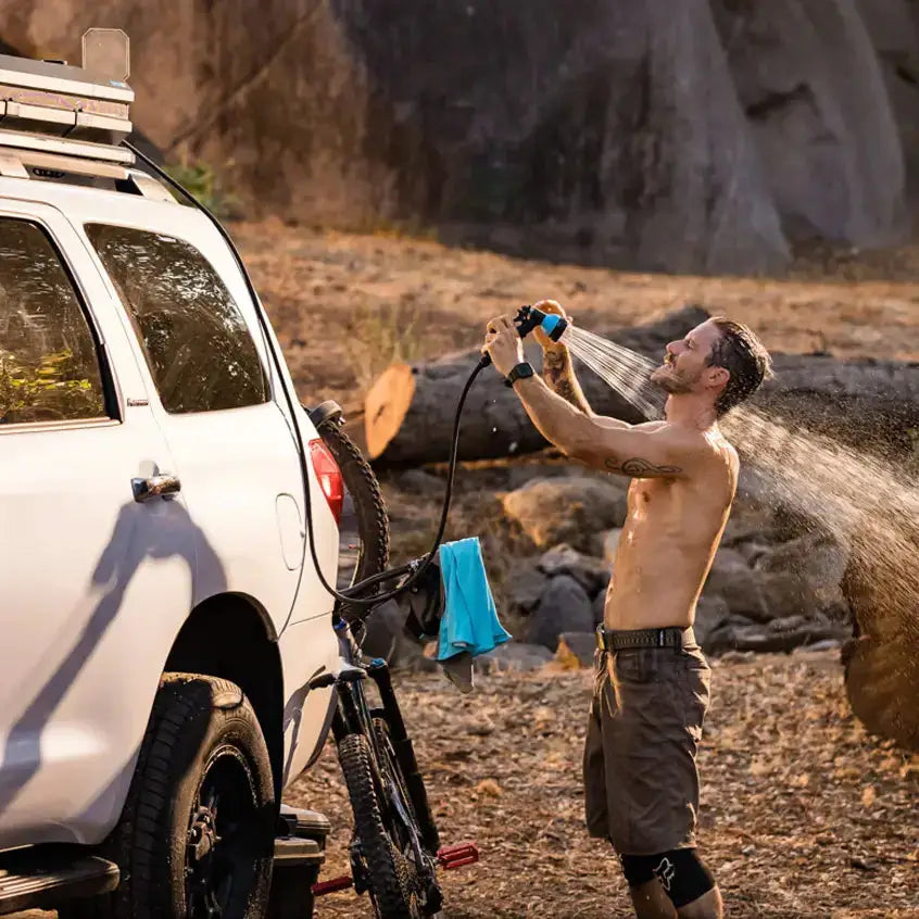 PACK RINSEKIT RACK 19L  – Douche Portable Toit Véhicule + Chauffe-Eau 12V