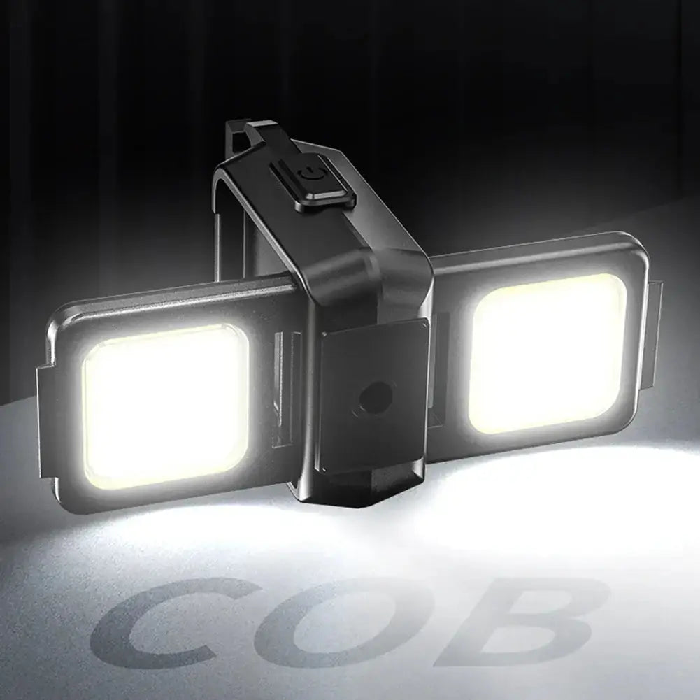 Mini Lampe de Poche ultrapuissante LED avec COB éclairage, compacte et robuste pour toutes les aventures nocturnes.