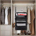 Organisateur de valise, organisateur de bagages de voyage de grande capacité, étagère suspendue, emballage Cube placard, sacs de rangement pliables suspendus Woody’s Camp