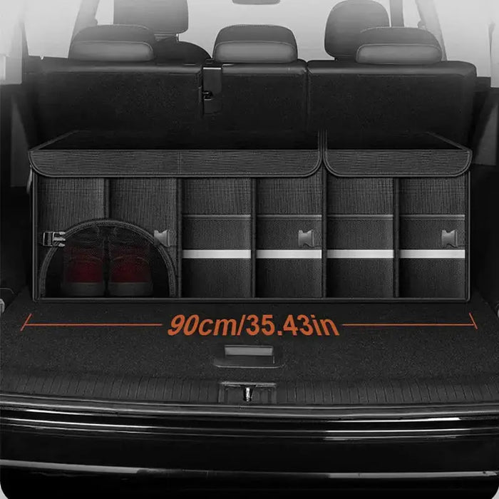 SEAMETAL-Coffre de Rangement Pliable, Étanche, Calandre Oxford, 110L, Grande Capacité, Évaluation de Voiture, Camping, Pêche, Facile à Transporter Woody’s Camp