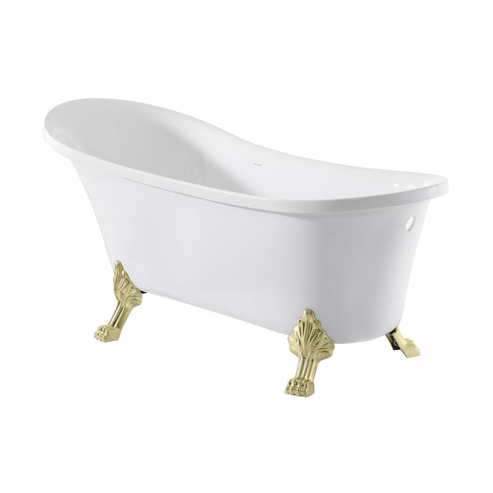 Swiss Madison Caché Single Acrylic Bathtub SM-FB585CBG