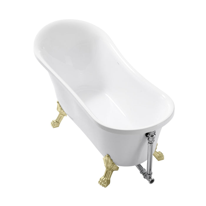 Swiss Madison Caché Single Acrylic Bathtub SM-FB585CBG