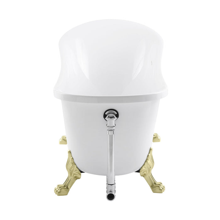 Swiss Madison Caché Single Acrylic Bathtub SM-FB585CBG