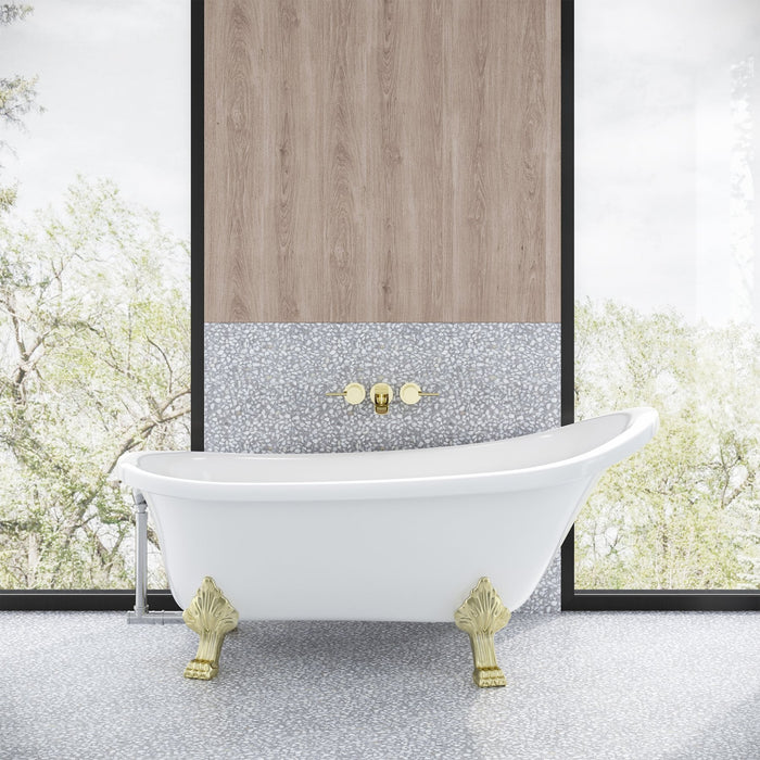 Swiss Madison Caché Single Acrylic Bathtub SM-FB585CBG