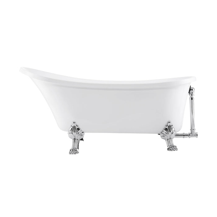 Swiss Madison Caché Single Acrylic Bathtub SM-FB585CBG