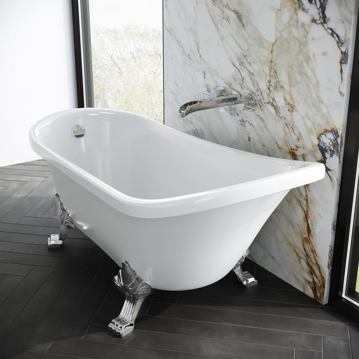 Swiss Madison Caché Single Acrylic Bathtub SM-FB585CBG