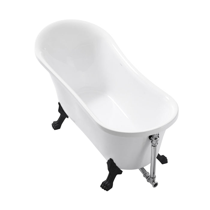 Swiss Madison Caché Single Acrylic Bathtub SM-FB585CBG