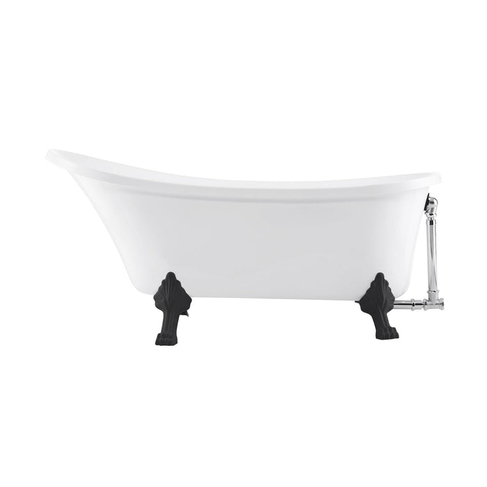 Swiss Madison Caché Single Acrylic Bathtub SM-FB585CBG