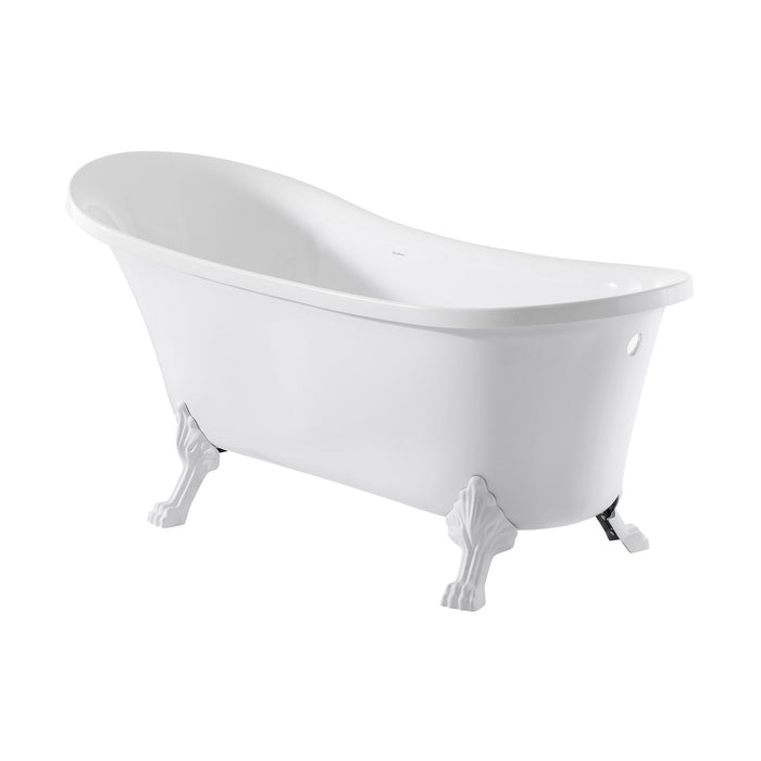 Swiss Madison Caché Single Acrylic Bathtub SM-FB585CBG