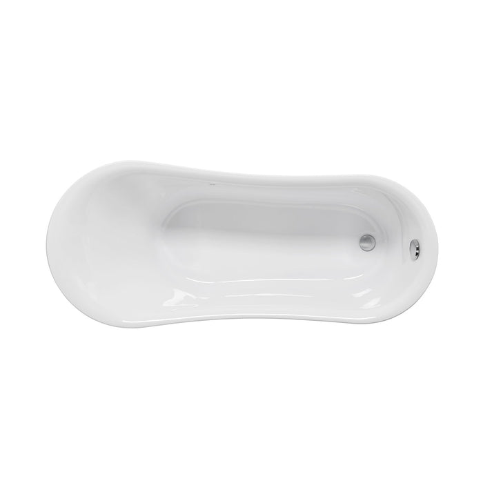 Swiss Madison Caché Single Acrylic Bathtub SM-FB585CBG
