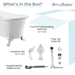 Swiss Madison Caché Single Acrylic Bathtub SM-FB585CBG