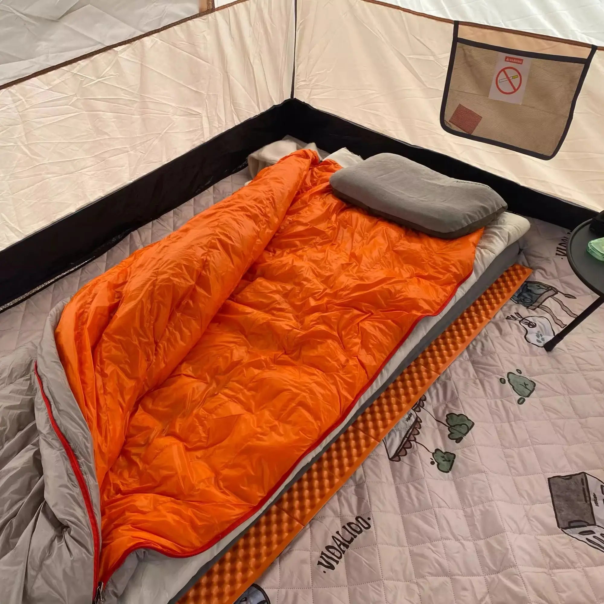 Sac couchage duvet oie hiver 4 saisons chaud camping bivouac randonnee (5)