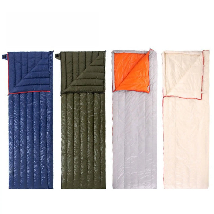 Sac couchage duvet oie hiver 4 saisons chaud camping bivouac randonnee (5)
