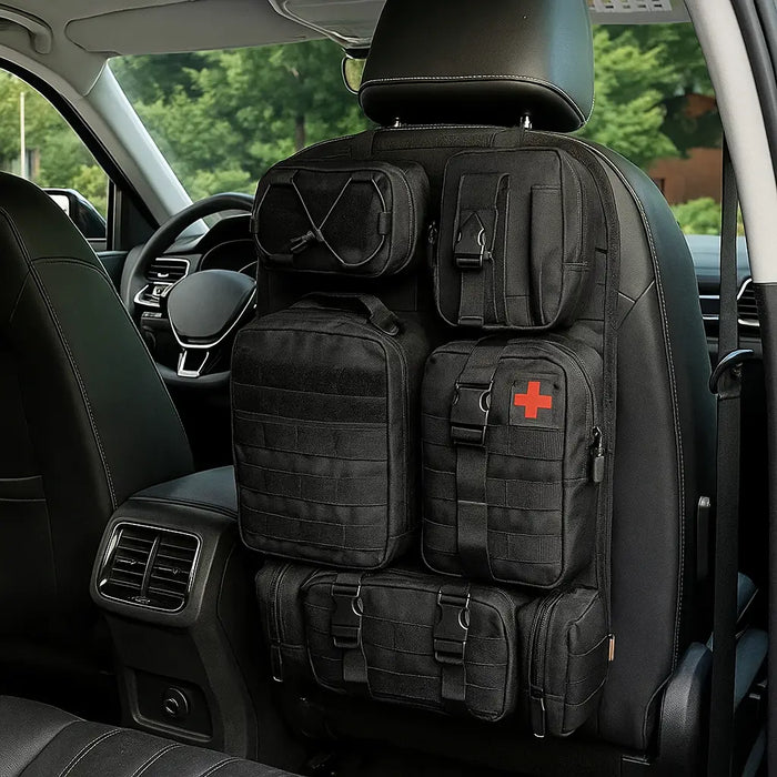 Sac de rangement pour siège arrière de voiture - Kit 6 Pièces tente-de-toit.Shop