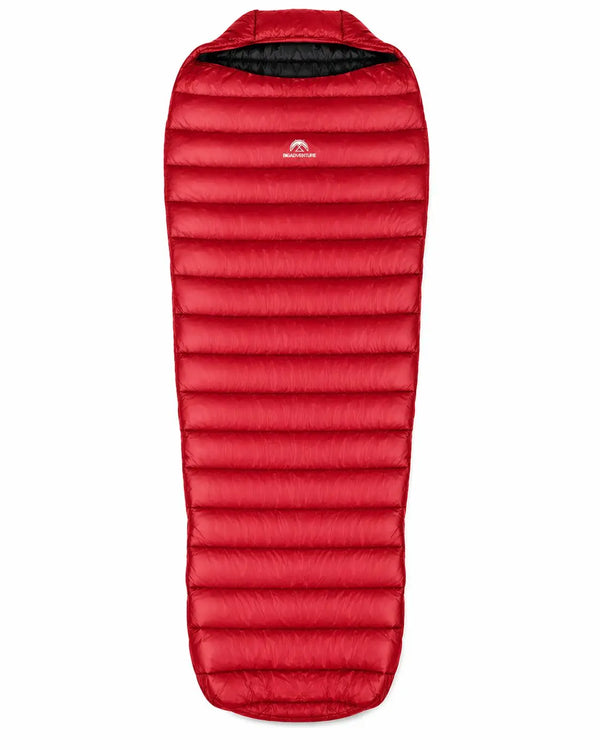 Sac de couchage Big Adventure Cote de confort 12°C Rouge
