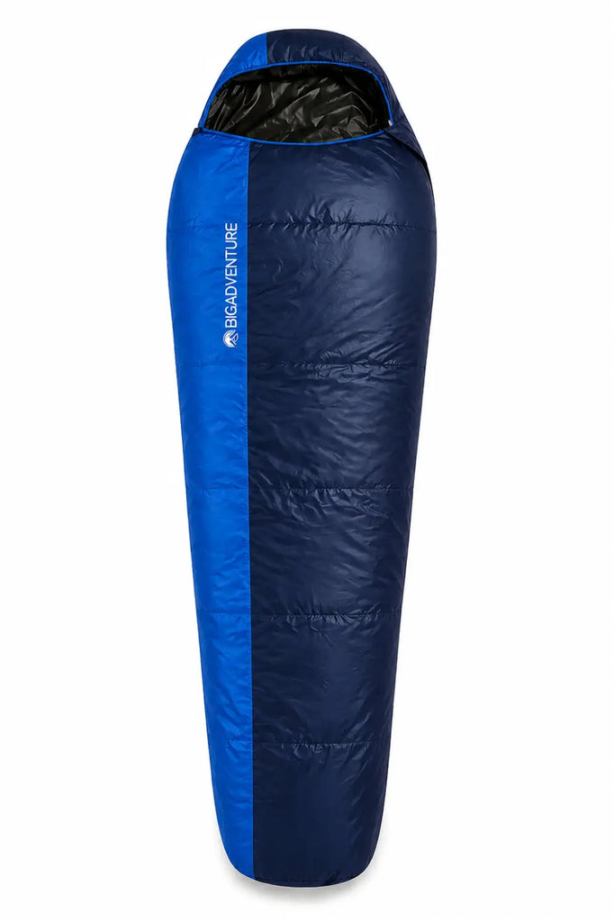 Sac de couchage Big Adventure Indice de confort 15°C Orange