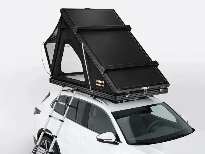 TentBox Cargo 2. 0–Tente de toit rigide automatique ultra robuste avec rails accessoires Tentbox
