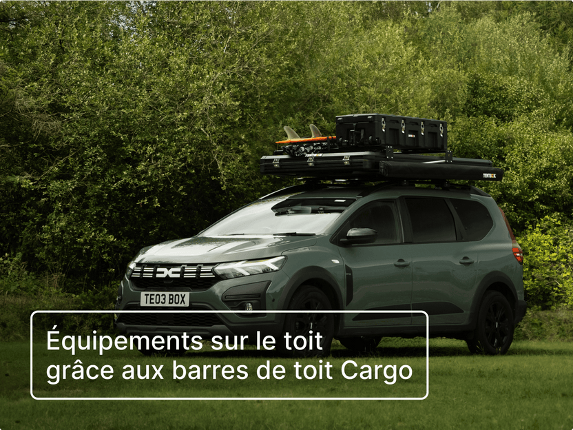 TentBox Cargo 2.0 vue extérieure