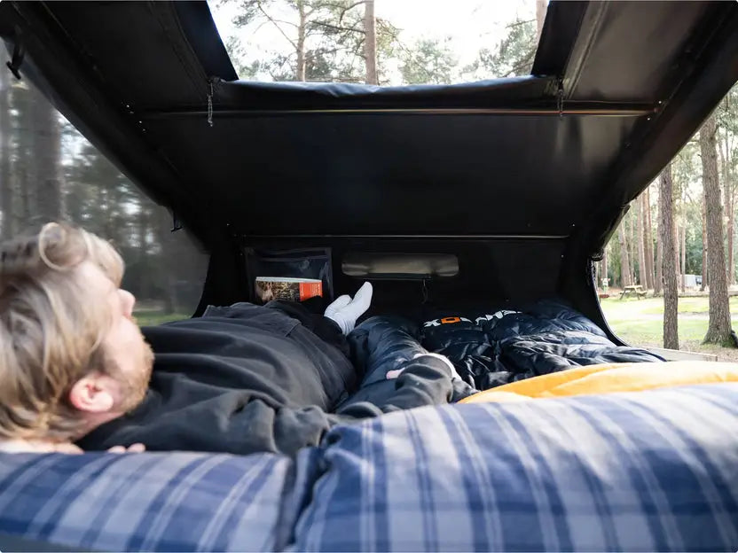 TentBox GO–Tente de toit ultra légère 2 personnes, installation 60 secondes Tentbox