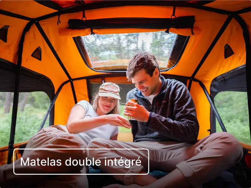 TentBox Lite 2.0 – Tente de toit souple 2 personnes Tentbox