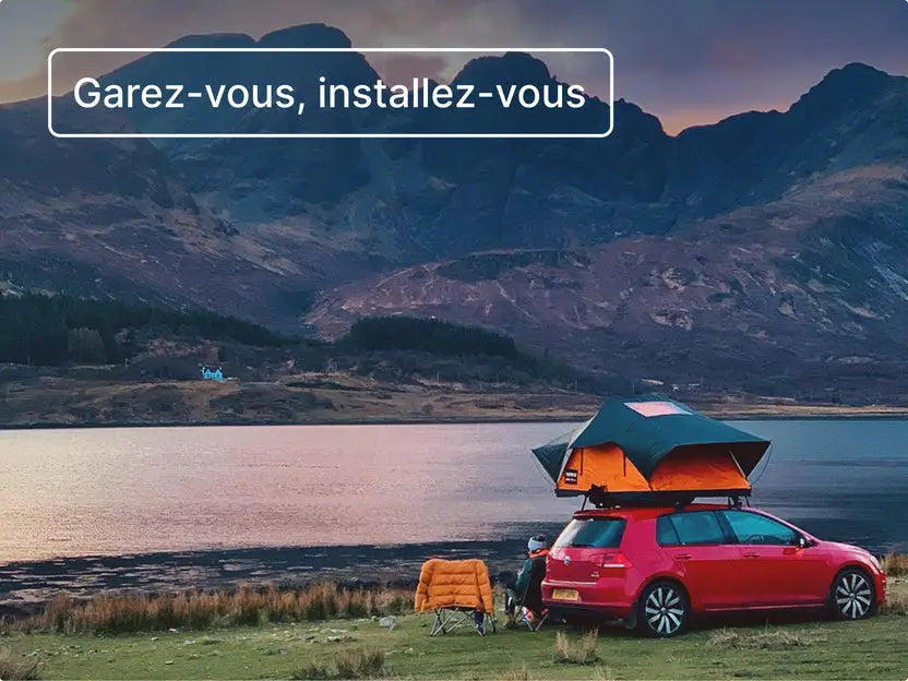 TentBox Lite 2.0 – Tente de toit souple 2 personnes Tentbox