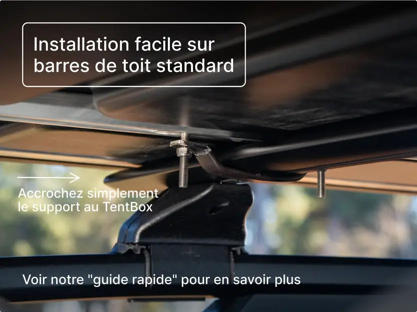 TentBox Lite 2.0 – Tente de toit souple 2 personnes Tentbox